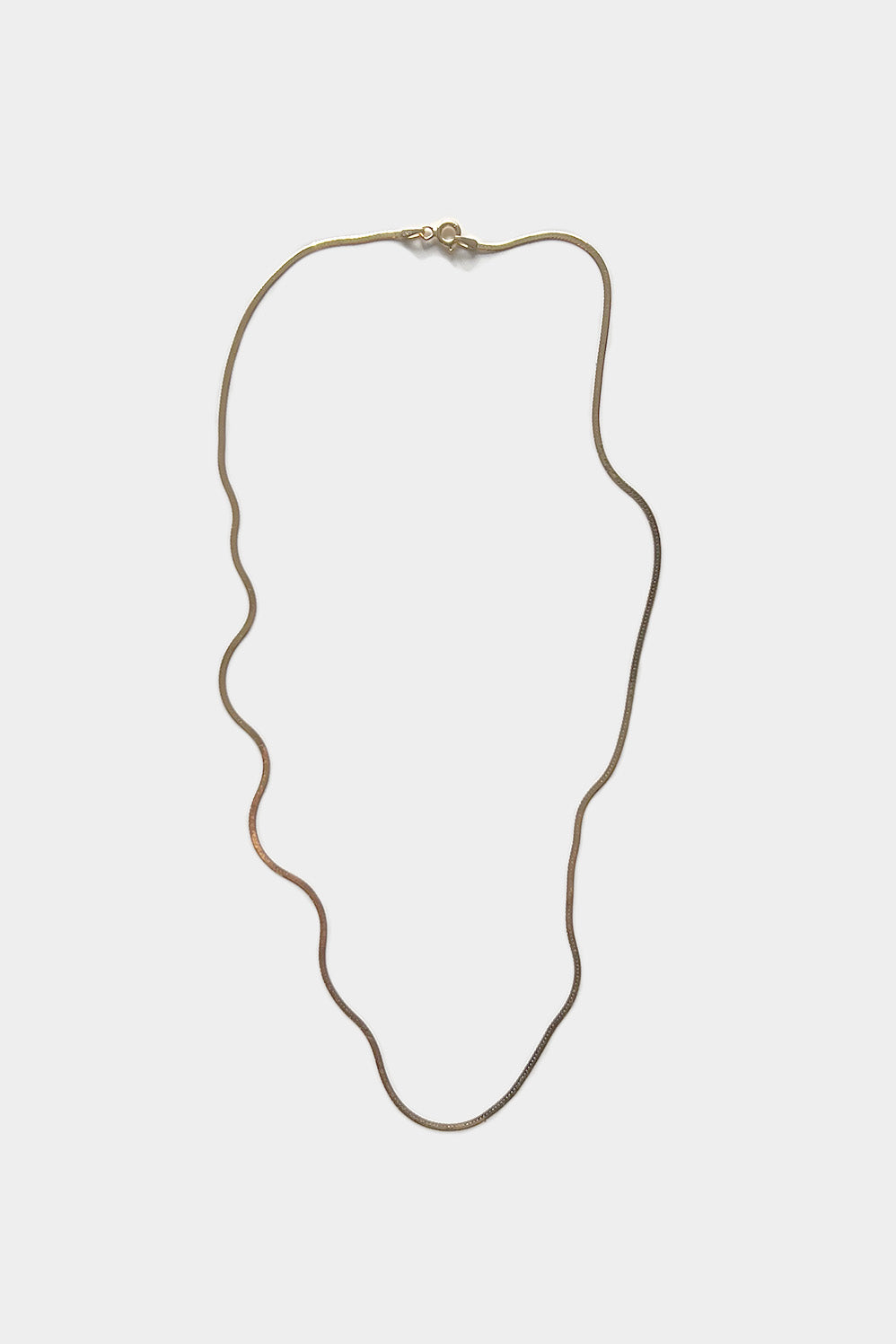 14kt Gold Herringbone Chain | 1.5mm