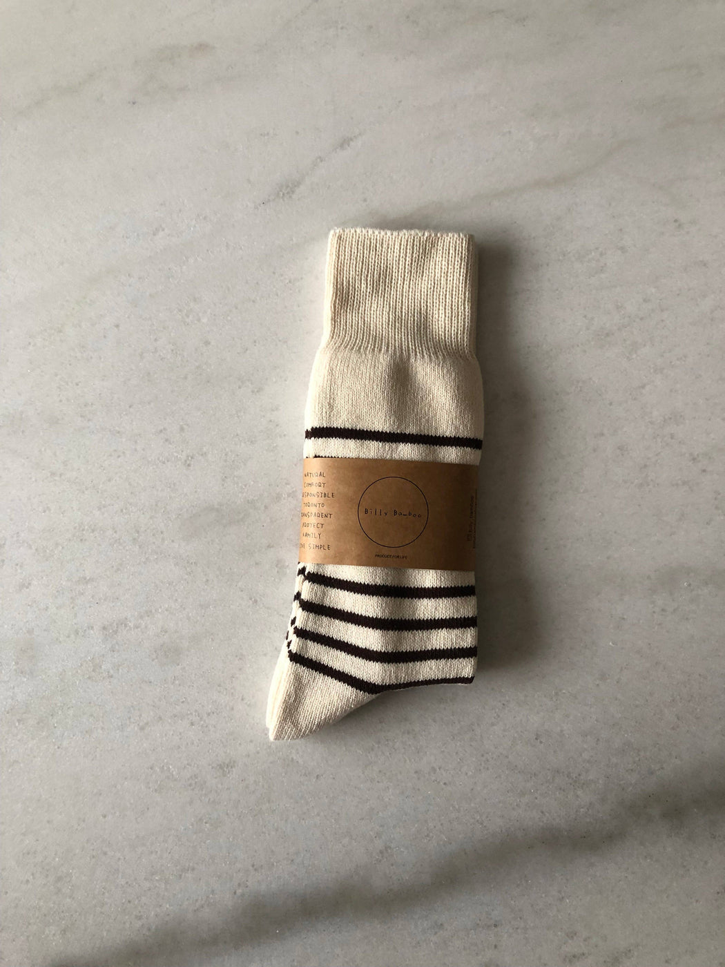 STRIPE HIGH SOCKS | Black Stripe