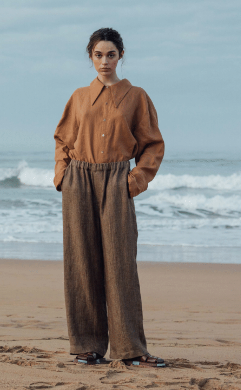 Worker Trousers | Herringbone