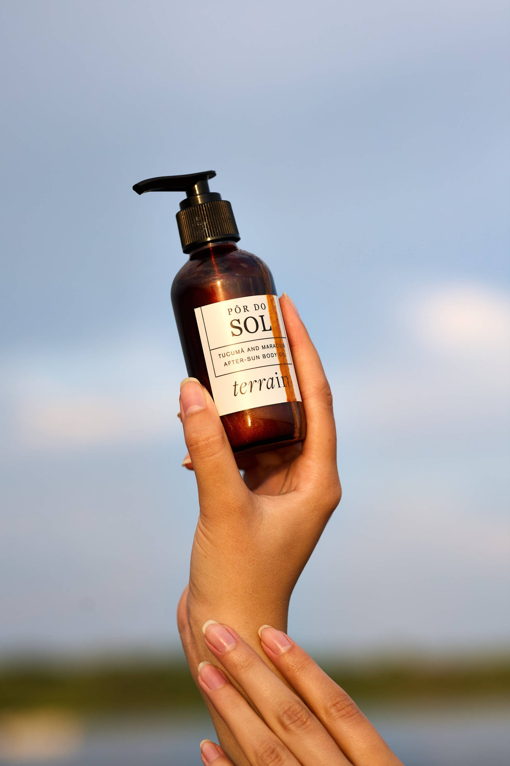 PÔR DO SOL After‑Sun Body Oil With Tucumã & Maracujá