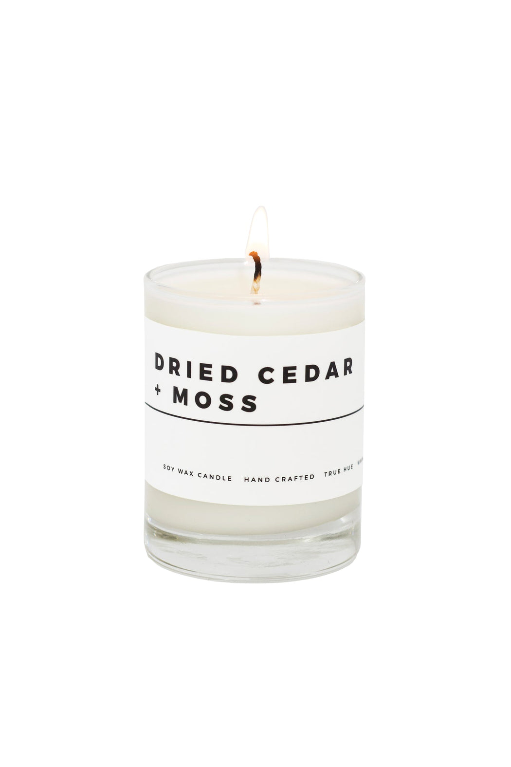 Dried Cedar + Moss Mini Candle