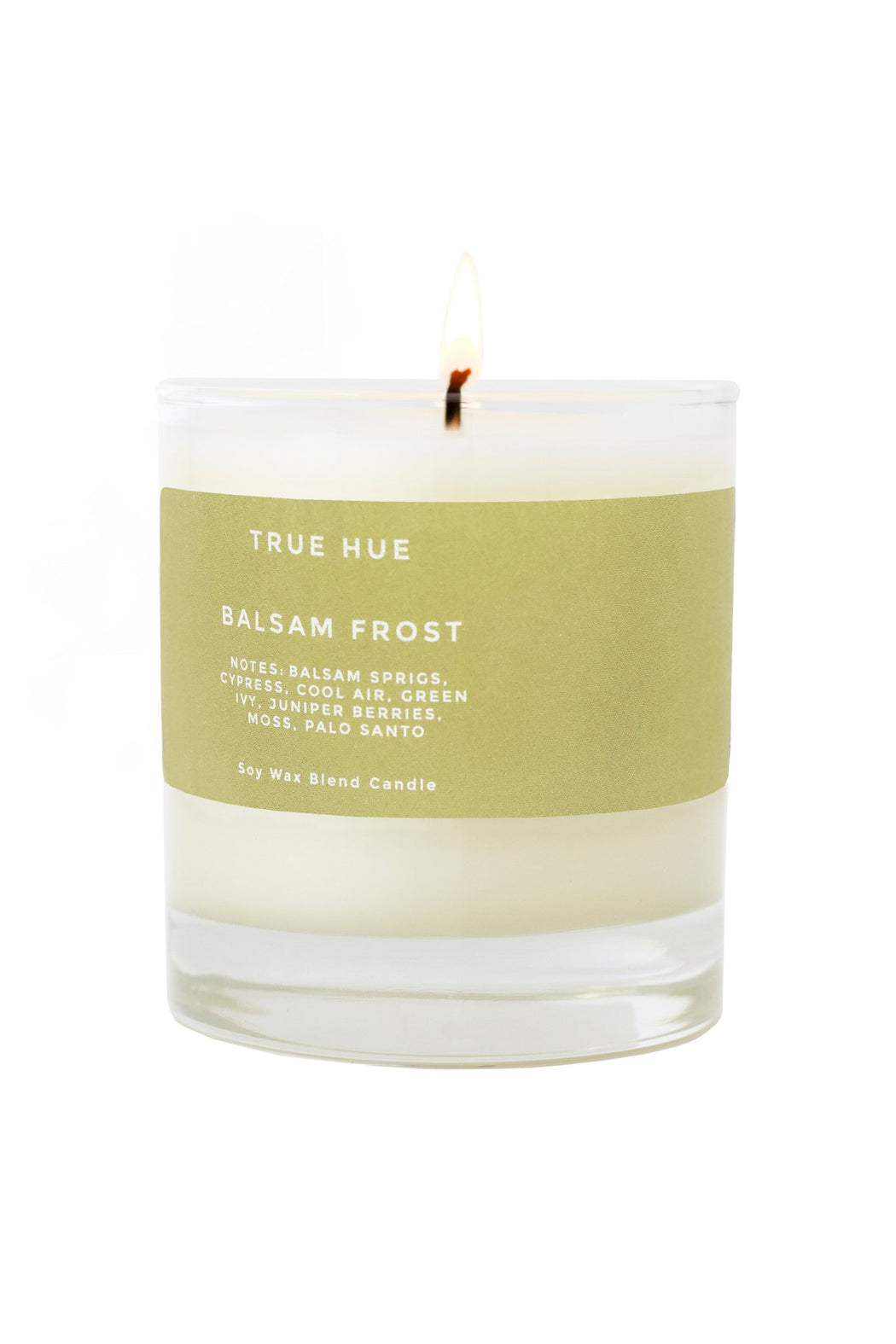 True Hue | Balsam Frost Candle | Hazel & Rose | Minneapolis