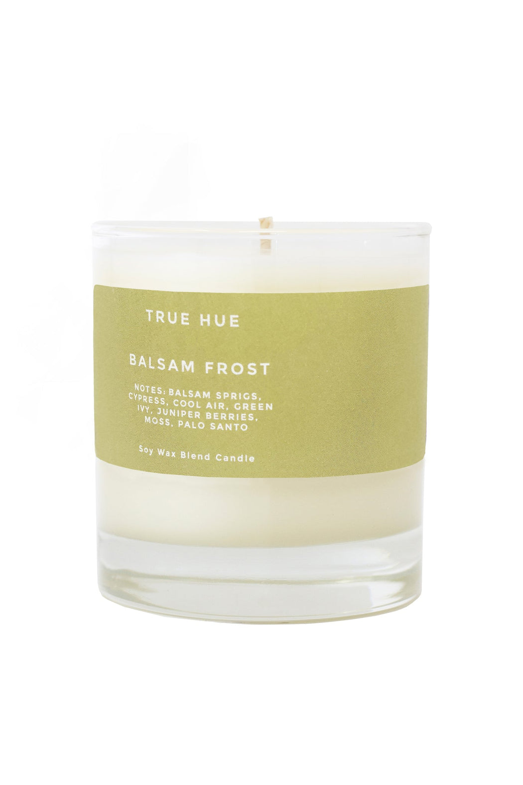 True Hue | Balsam Frost Candle | Hazel & Rose | Minneapolis