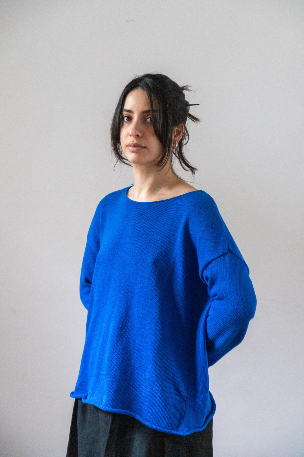 UNISEX LONG-SLEEVE T-SHIRT | BRIGHT BLUE