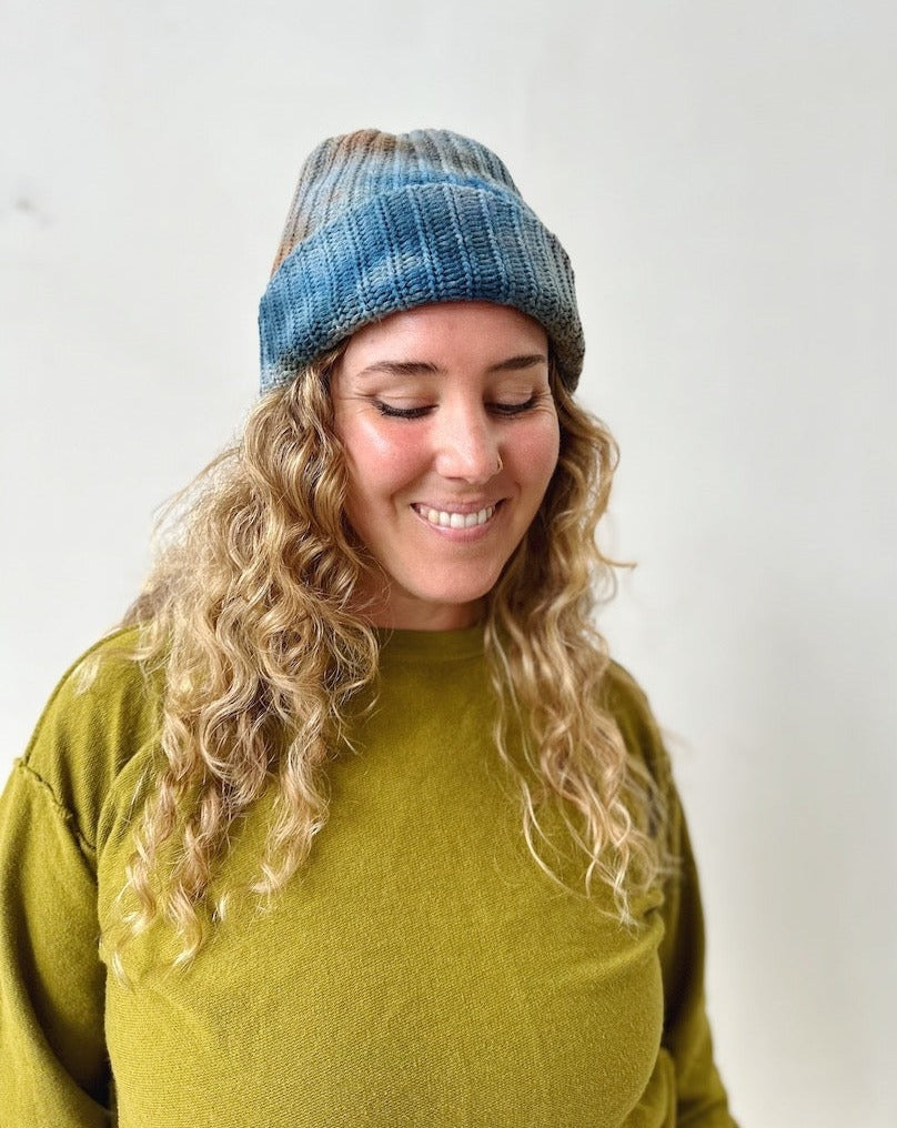 Chunky Cotton Beanie | Dawn