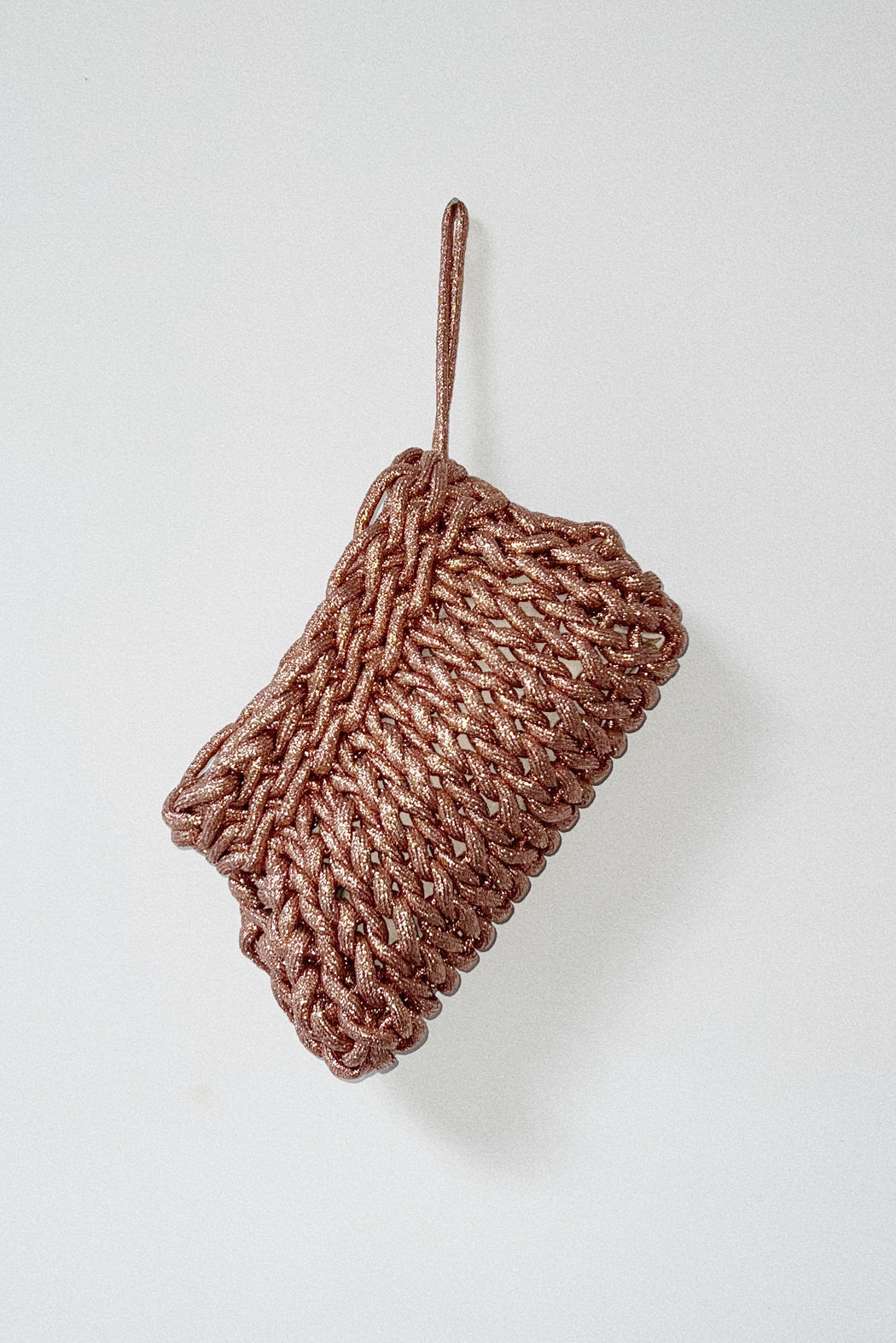 Susi Clutch | Copper Lurex