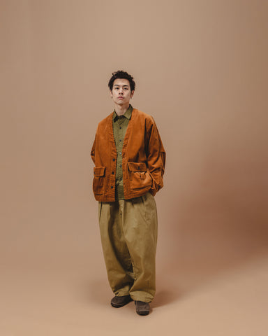 Workware | RAILROAD CARDIGAN #592 | Burnt Sienna | Hazel & Rose | Minneapolis
