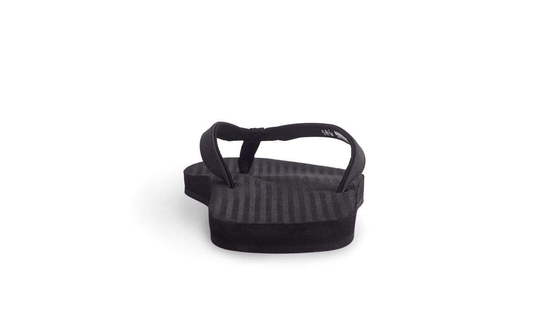 Eco Recycled Soles Flip Flops | Black