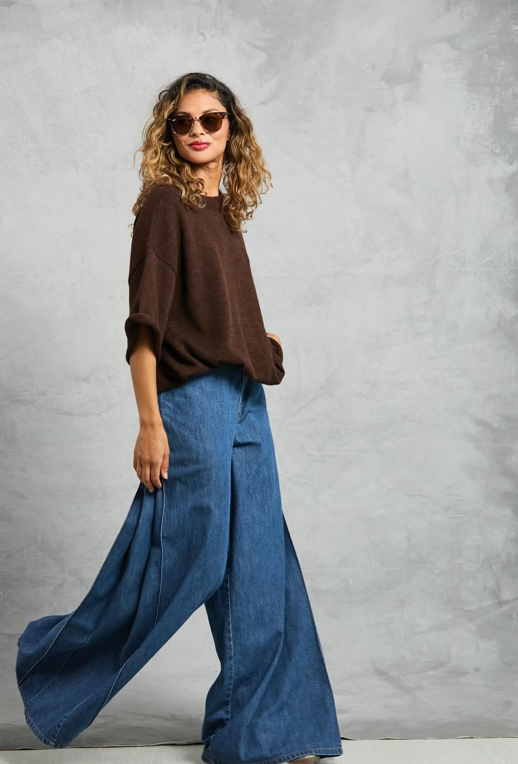 Boyfriend Knit Tee | Cocoa