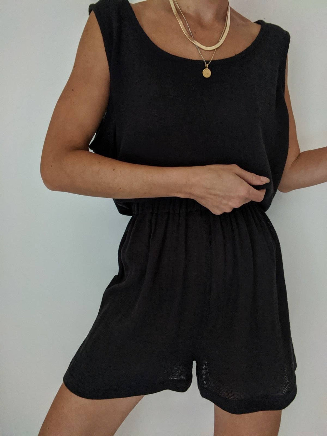 Marni Waffled Cotton Tank | Natural