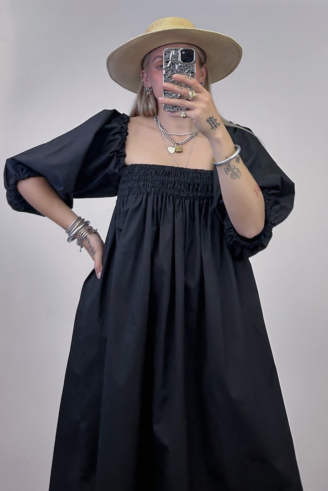 Pearl Dress | Black