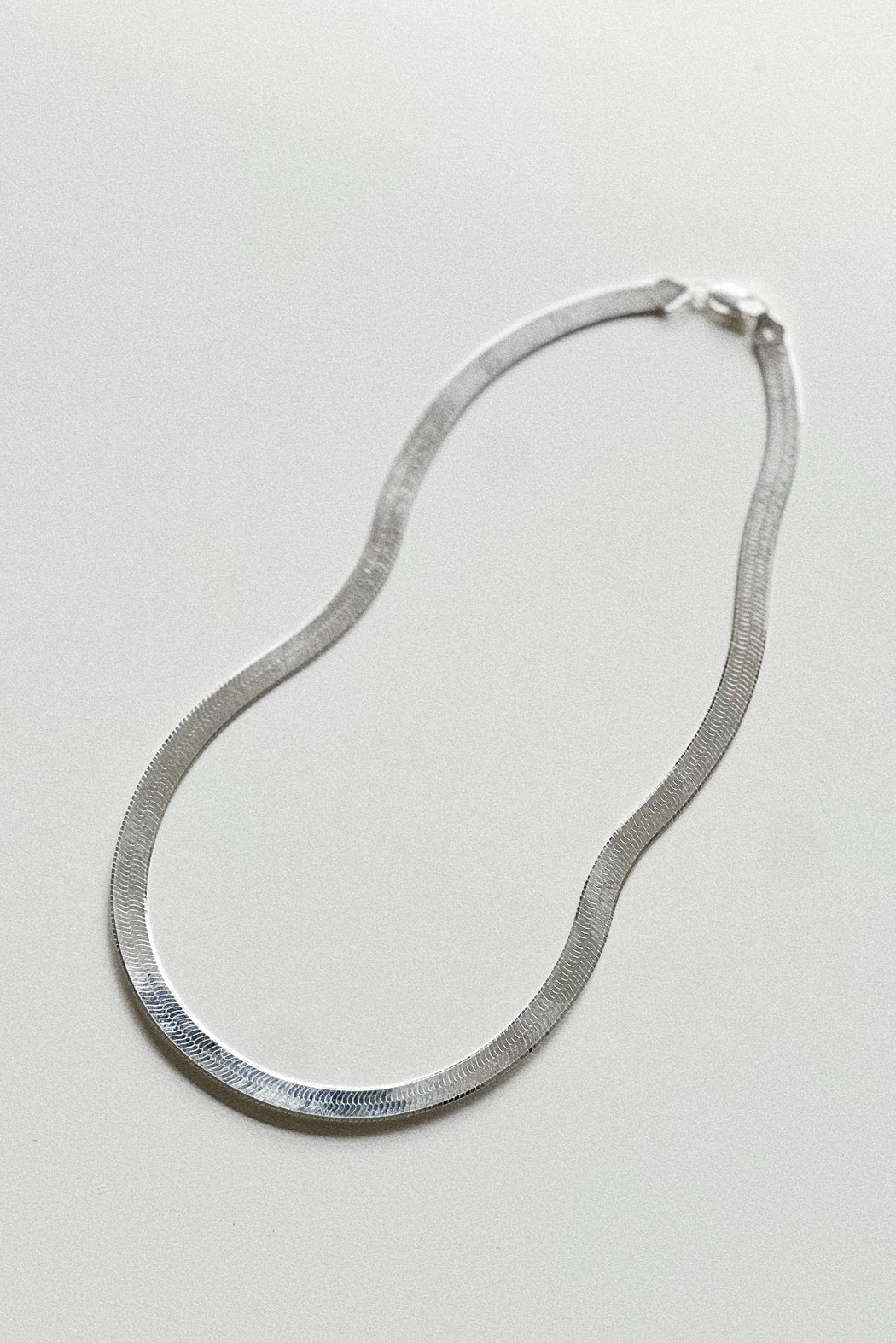 Sterling Silver Herringbone chain | 6.85mm