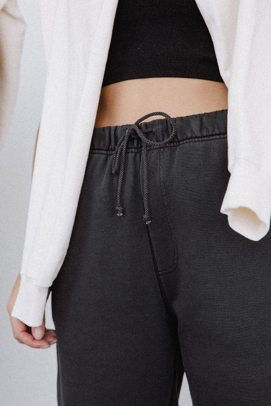 Elwood | Core Sweatpant | Vintage Black | Plus Size | Hazel & Rose | Minneapolis