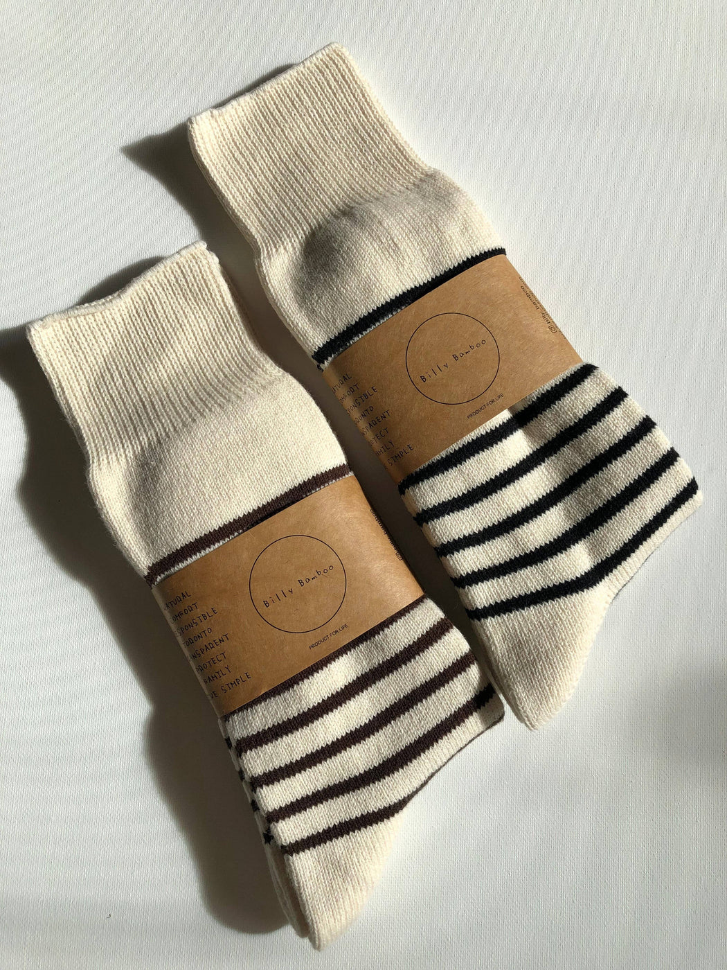 STRIPE HIGH SOCKS | Black Stripe