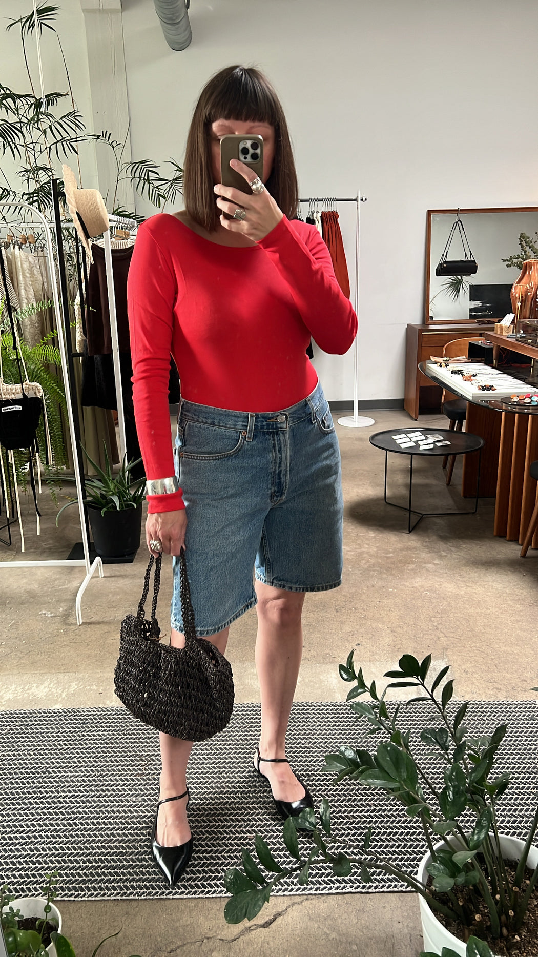 REVERSIBLE SCOOP NECK BODYSUIT | RUBY