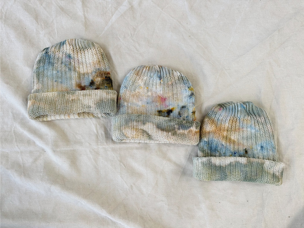 Chunky Cotton Beanie | Lichen