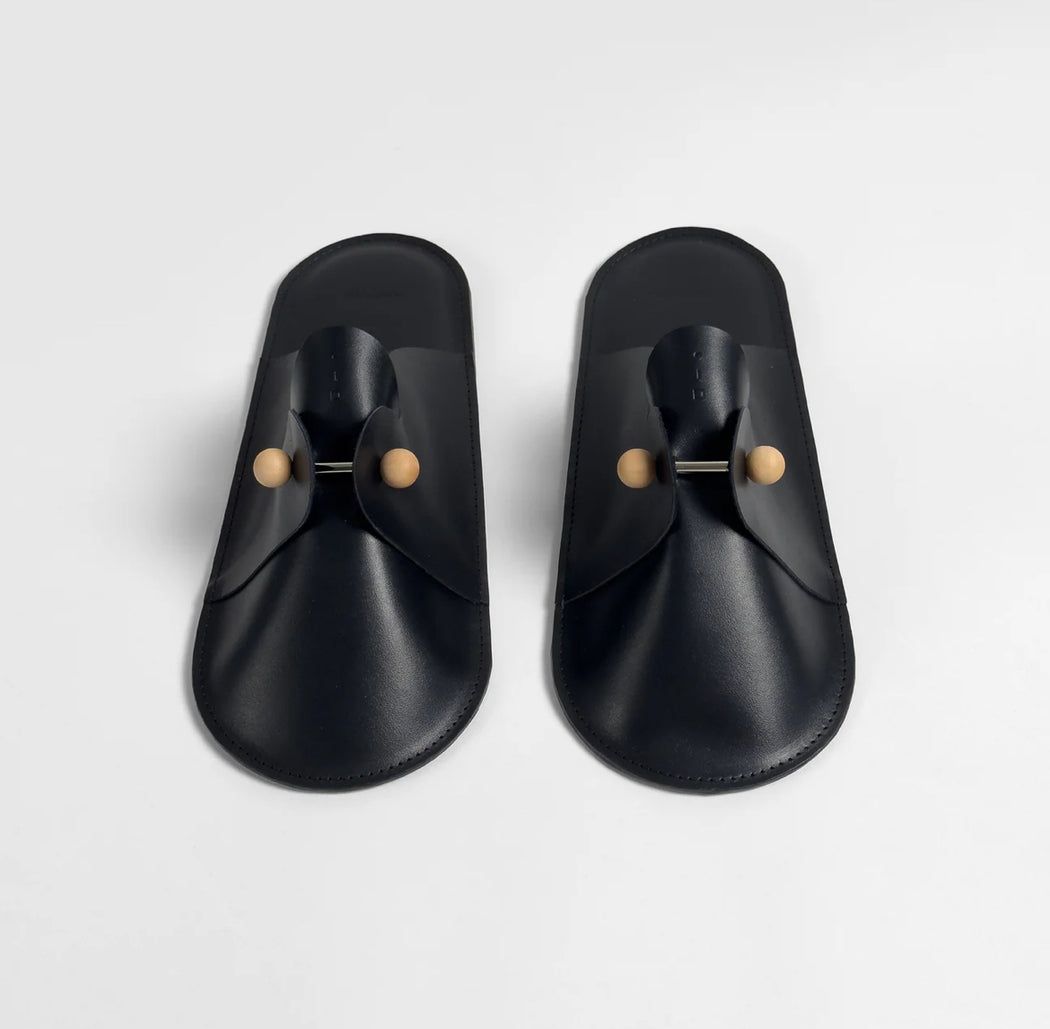 Dotlinesurace | Room Shoe Birdy | Black | Hazel & Rose | Minneapolis