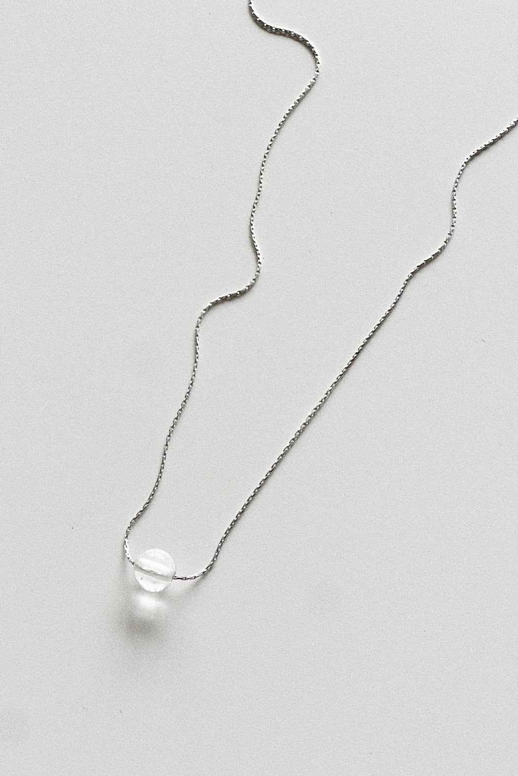 Minimal Ball NECKLACE | CLEAR AIR