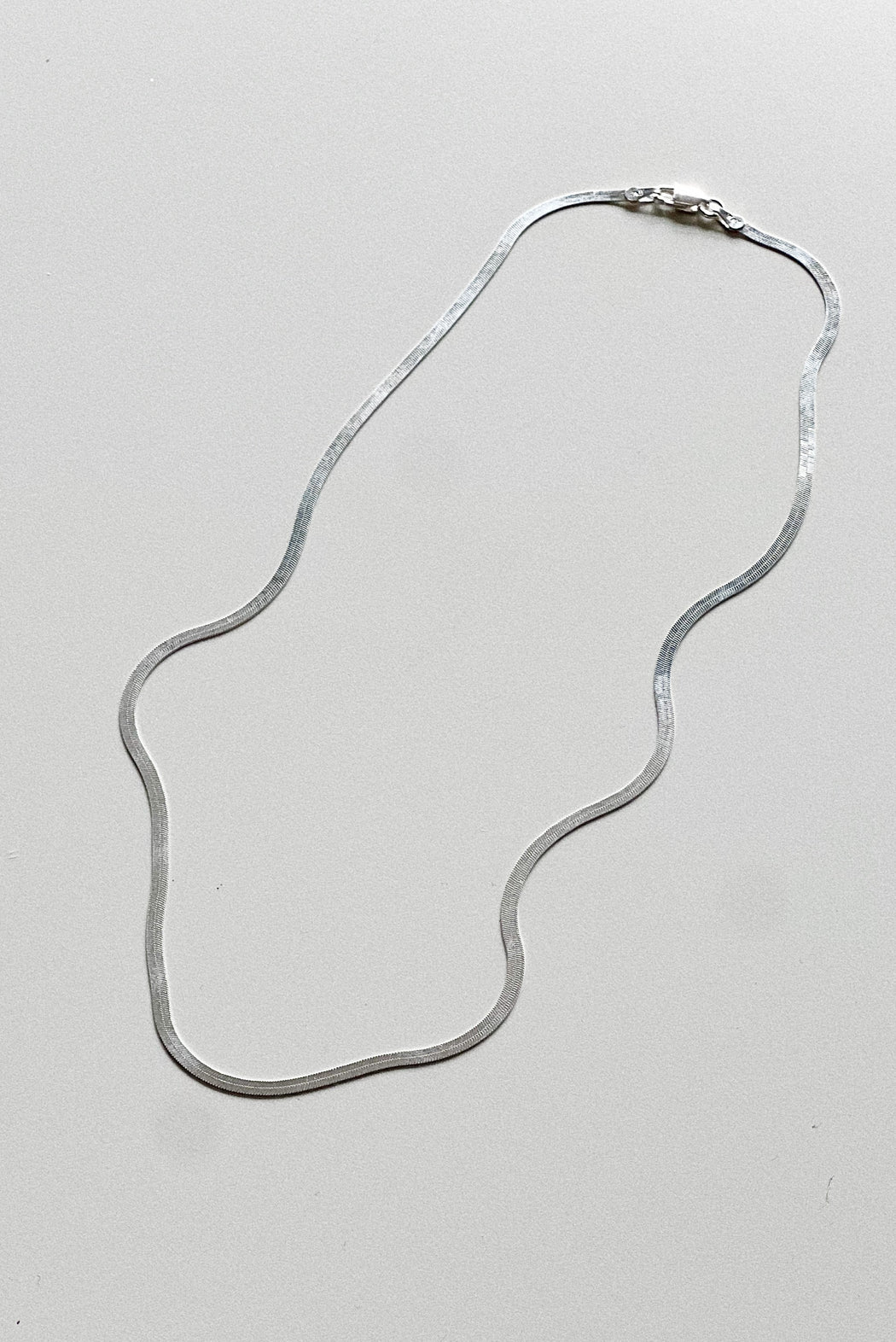 Sterling Silver Herringbone chain | 2.6mm