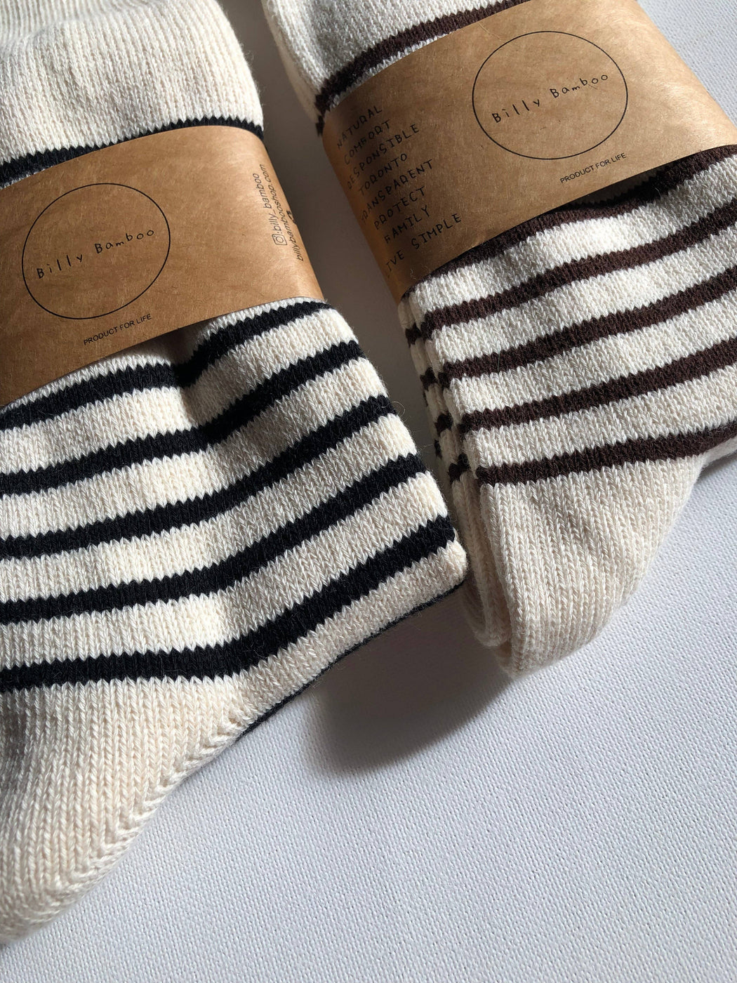 STRIPE HIGH SOCKS | Black Stripe