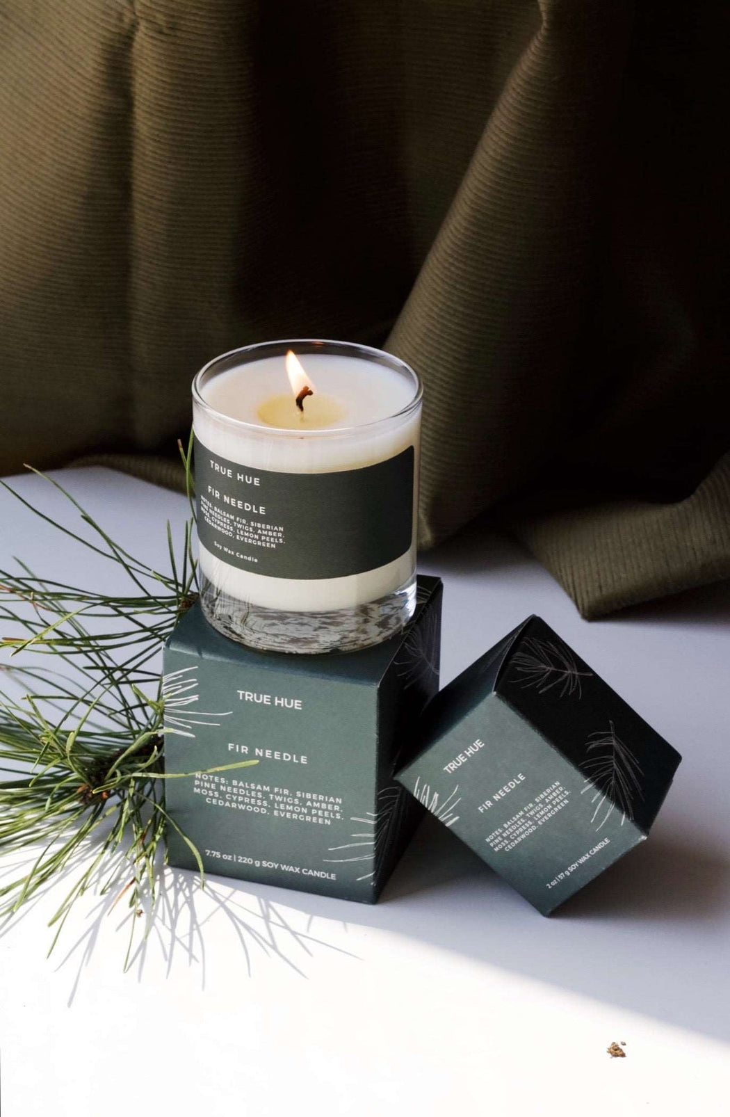 True Hue | Fir Needle Candle | Hazel & Rose | Minneapolis