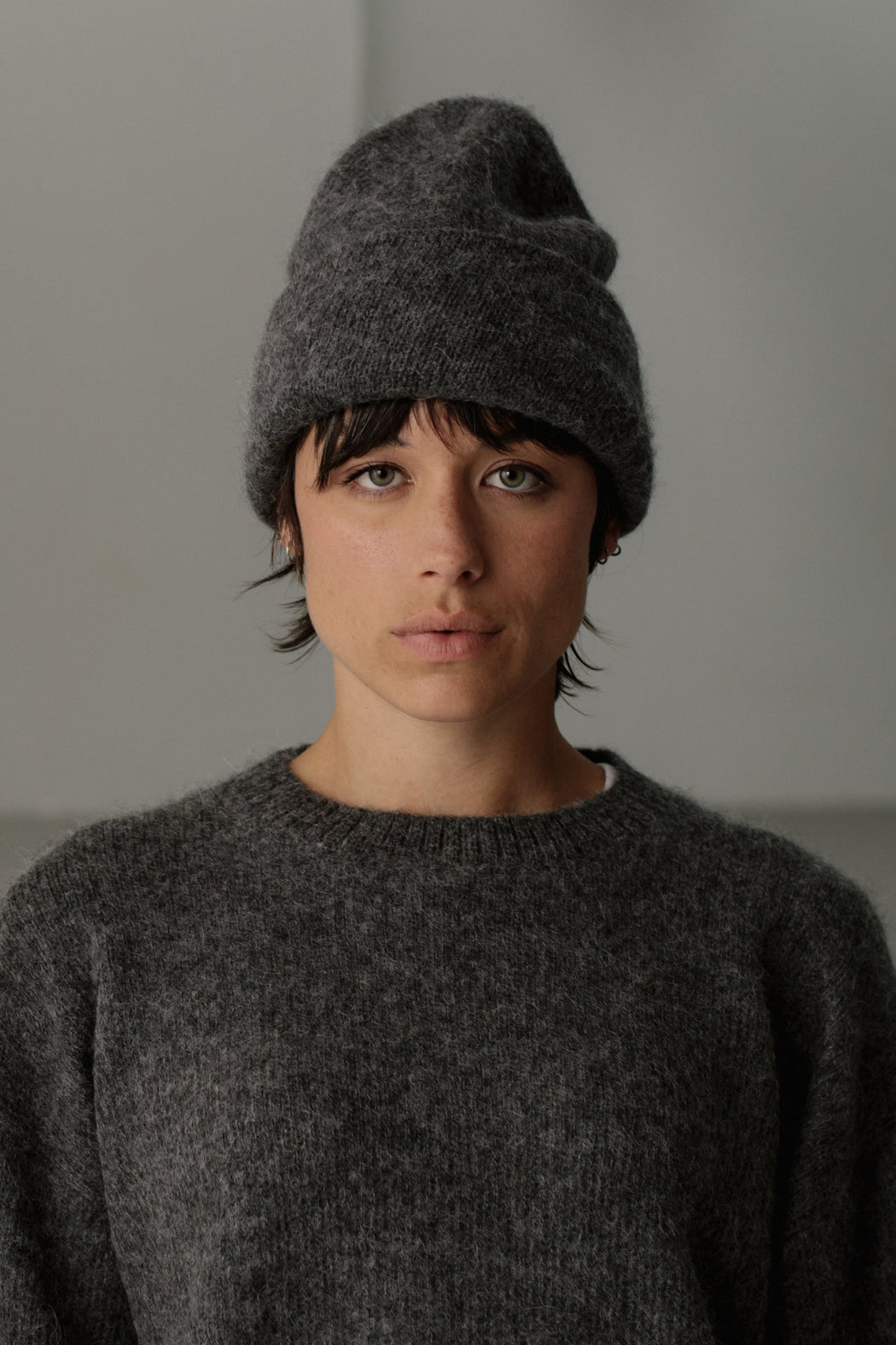 Bare Knitwear | Alpaca Andes Beanie | Ash | Hazel & Rose | Minneapolis