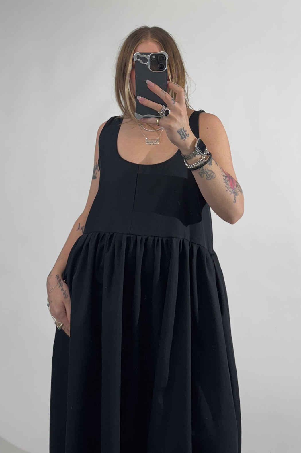 Tank Maxi Dress | Black