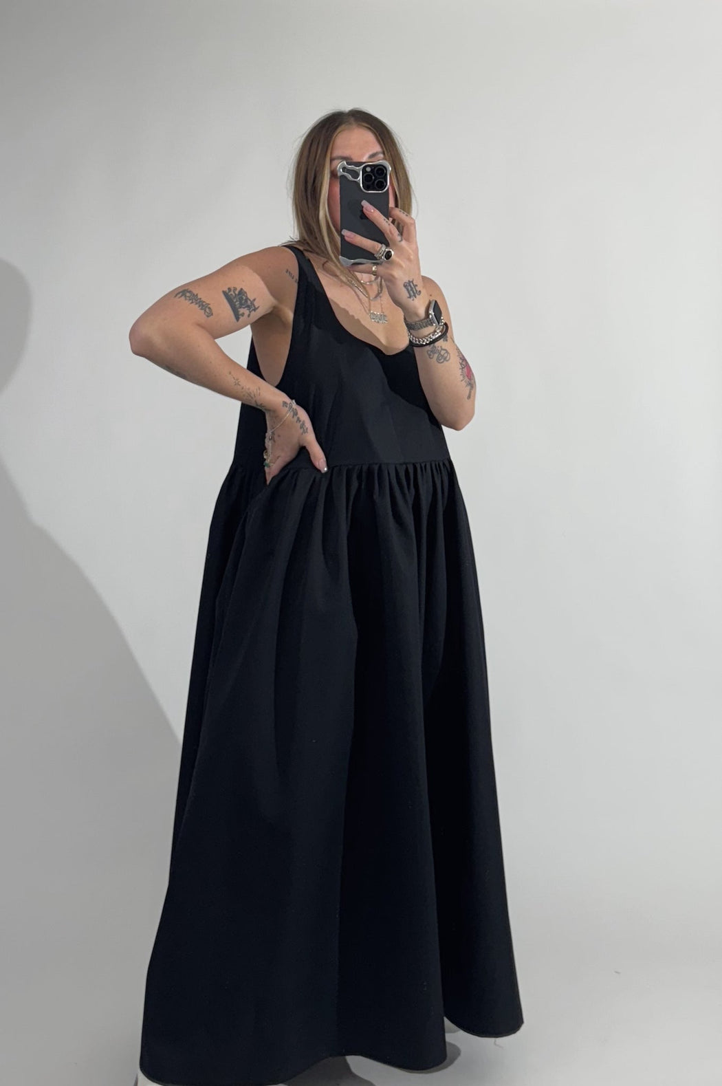 Tank Maxi Dress | Black