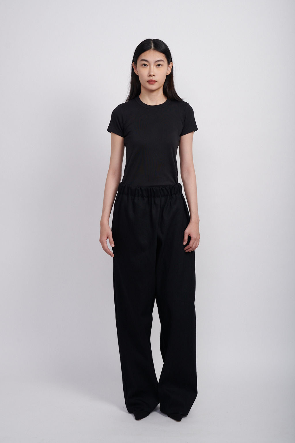 Baggy Denim Pant | Black