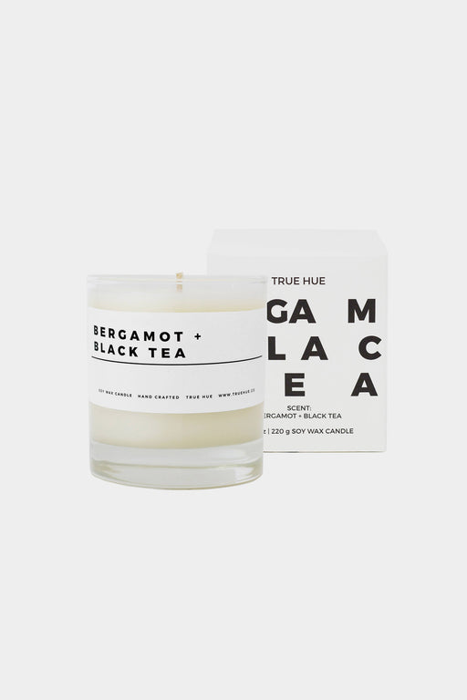 True Hue | Bergamot + Black Tea Candle | Hazel & Rose | Minneapolis