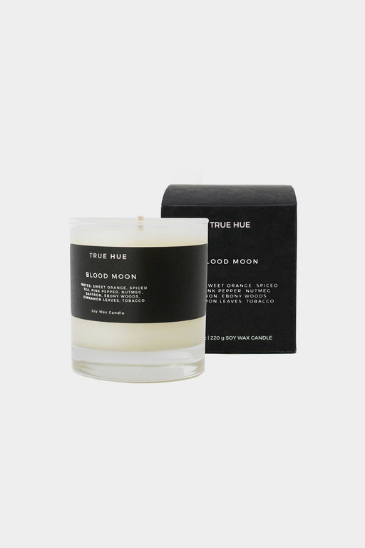 True Hue | Blood Moon Candle | Hazel & Rose | Minneapolis