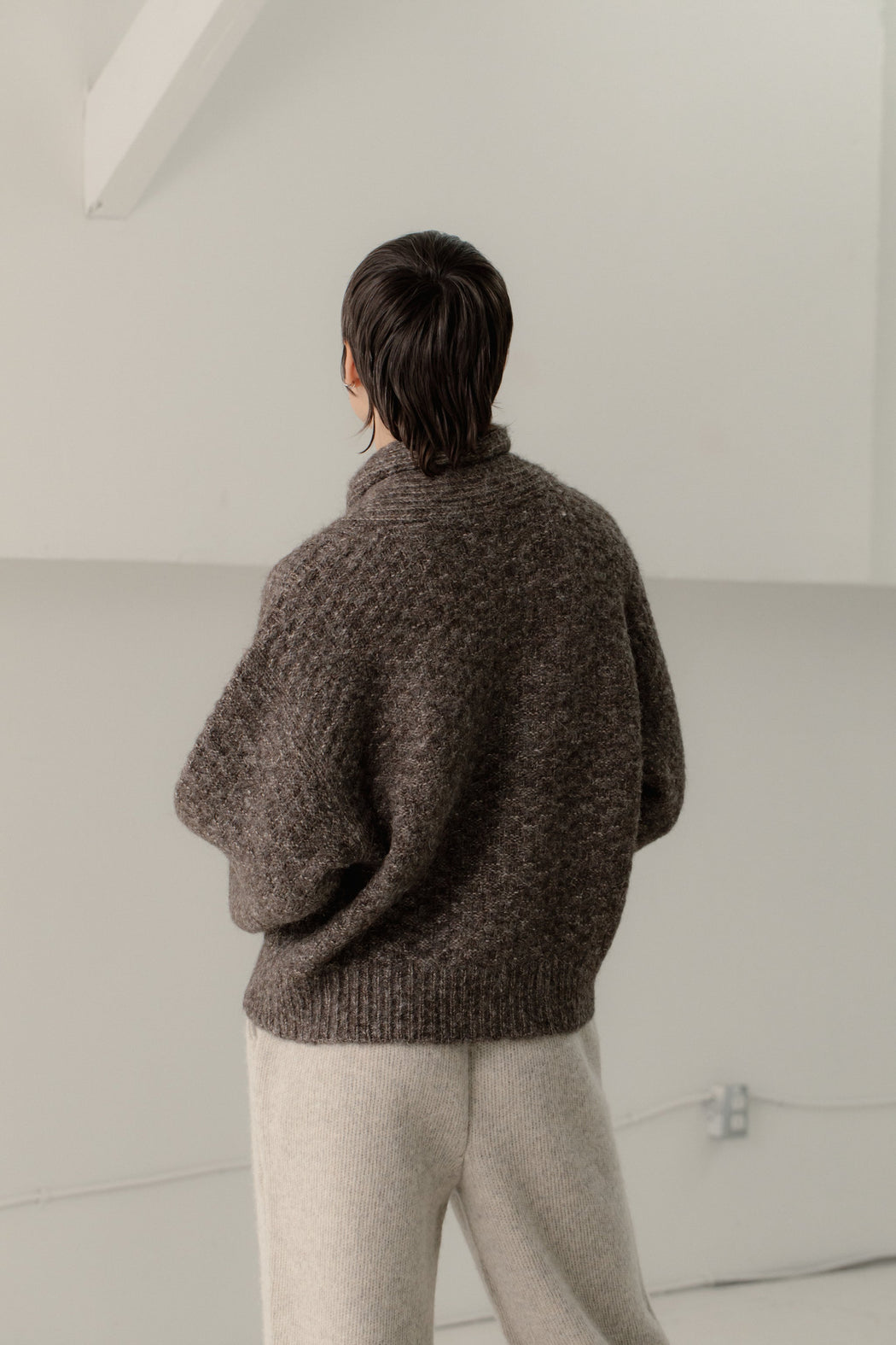 Bare Knitwear | Bowen Shawl Cardi | Earth | Hazel & Rose | Minneapolis