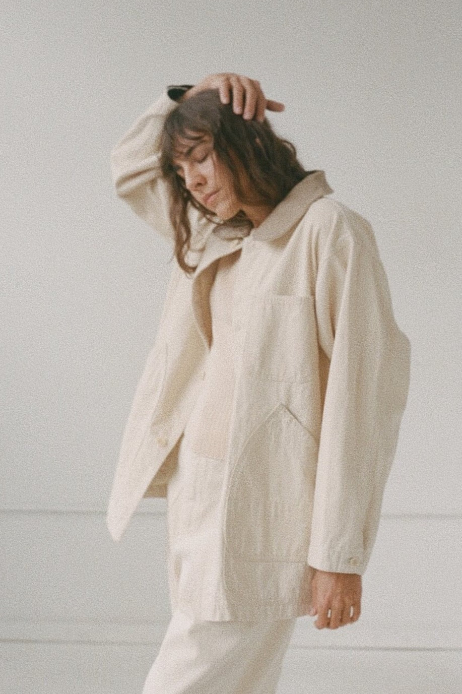 PAINTER COAT | NATURAL