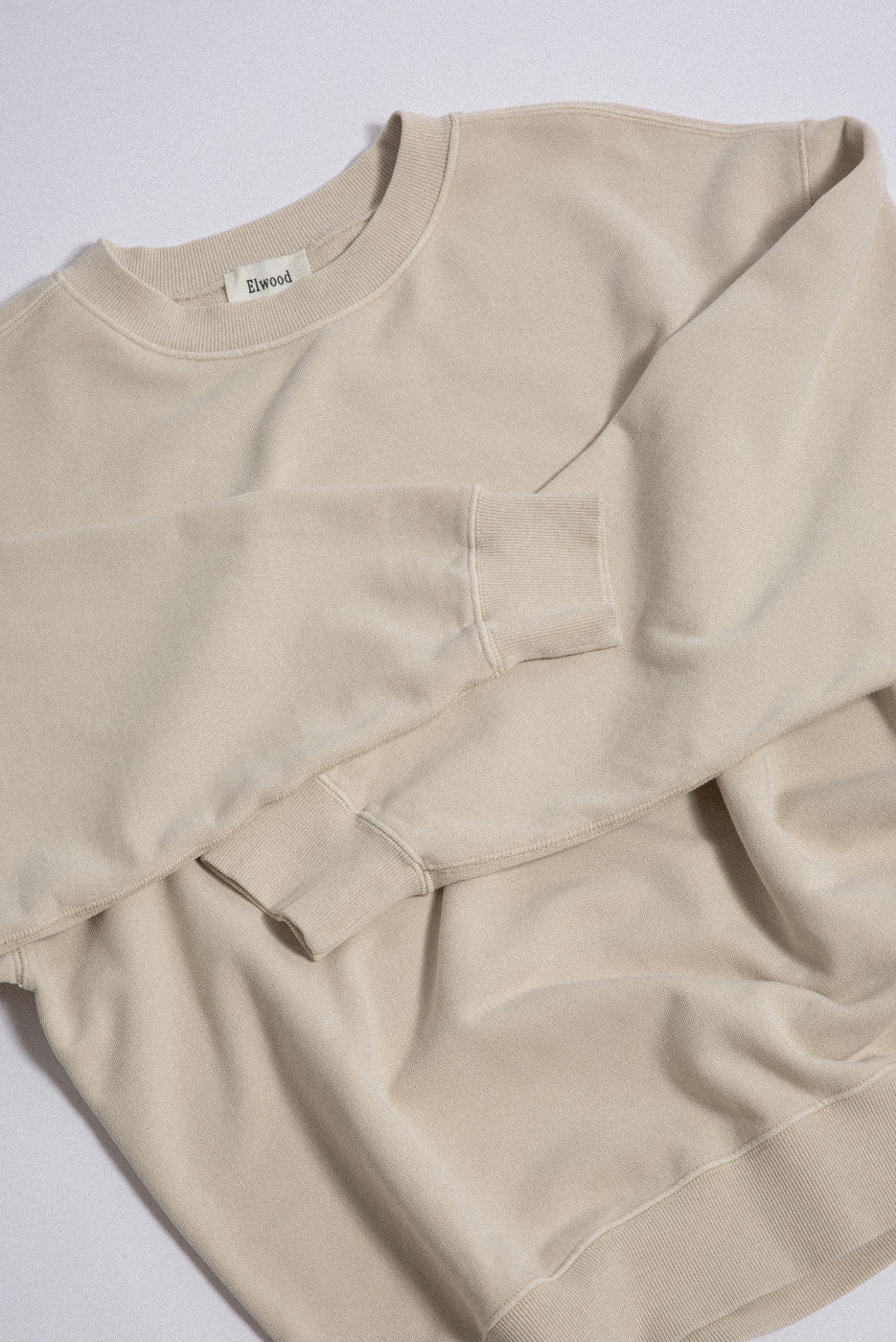 Oversized Core Crew | Vintage Silk