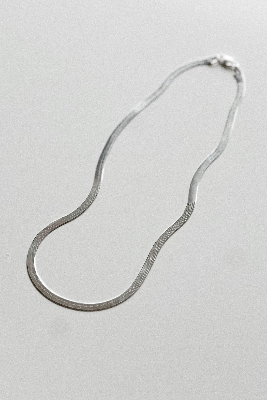 Sterling Silver Herringbone chain | 4.5mm