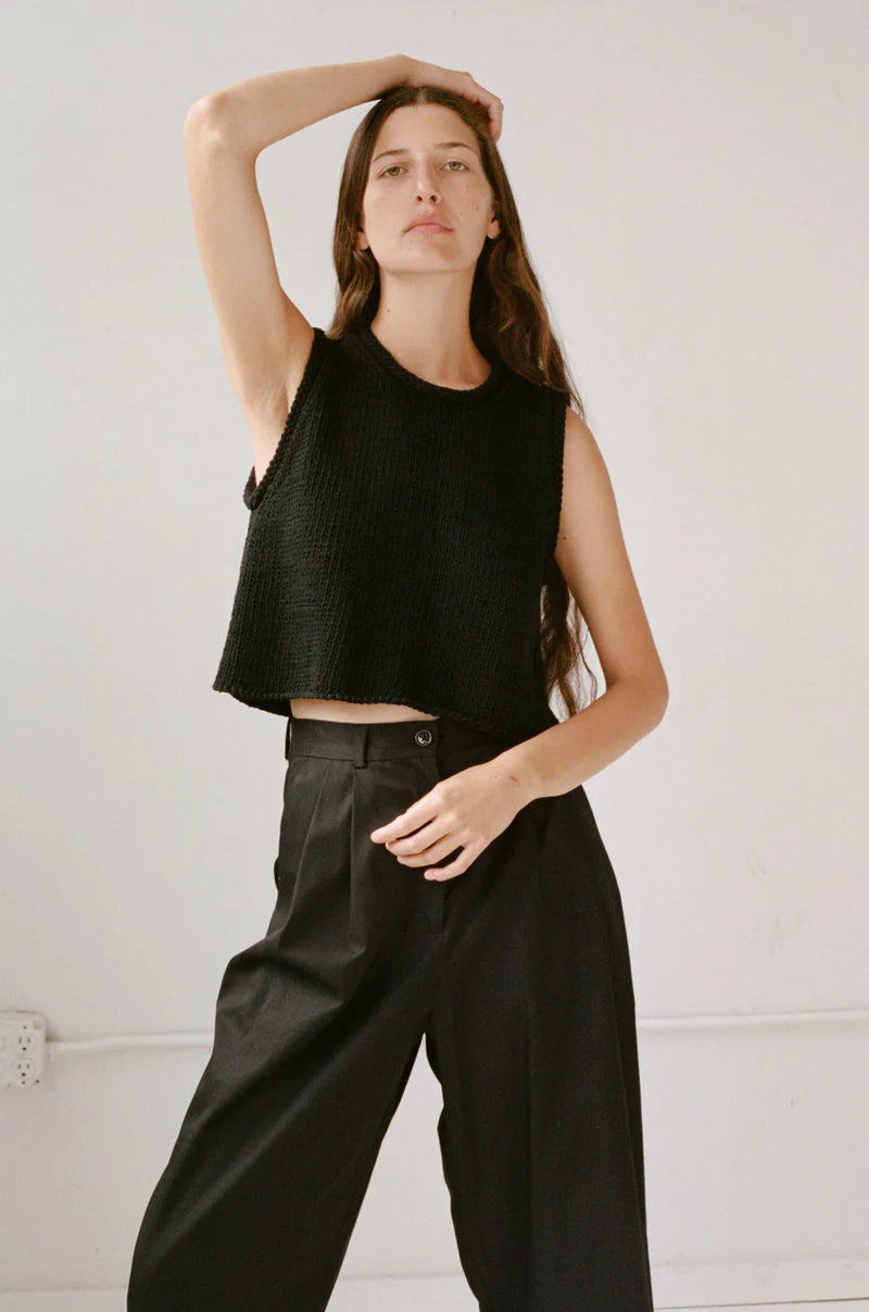 SHAINA MOTE | BRISA TOP | BLACK | HAZEL & ROSE | MINNEAPOLIS