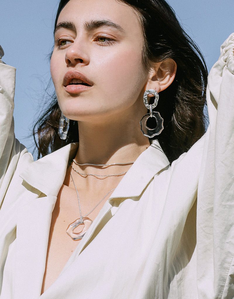 CLED | HIGH TIDE NECKLACE | CLEAR AIR | Hazel & Rose | Minneapolis