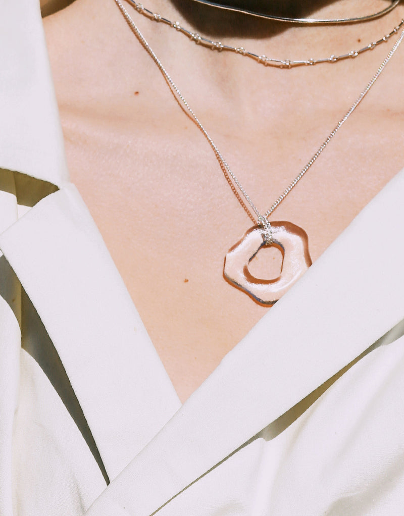 CLED | HIGH TIDE NECKLACE | CLEAR AIR | Hazel & Rose | Minneapolis