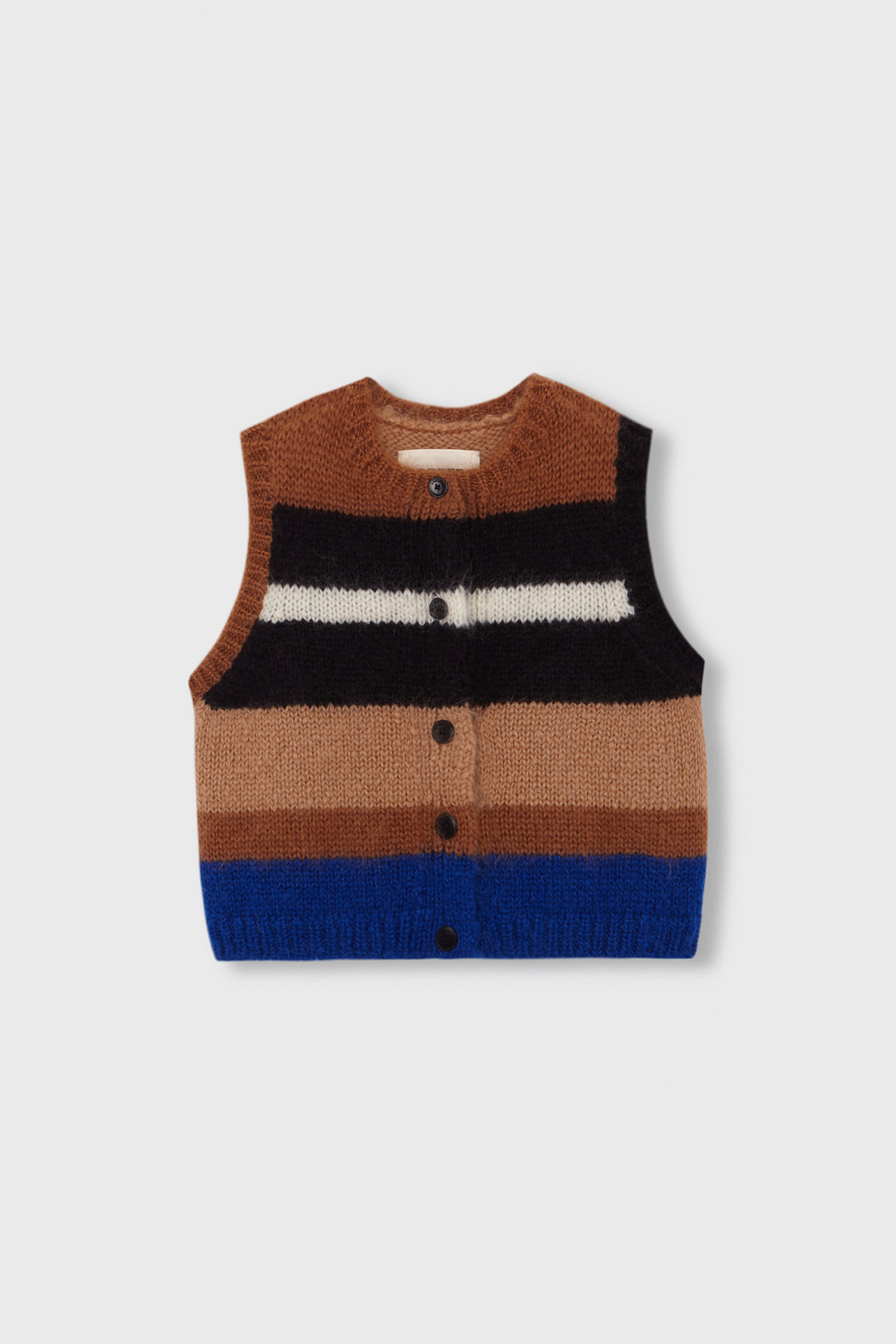 Cordera | MOHAIR STRIPED WAISTCOAT | MULTI | Hazel & Rose | Minneapolis