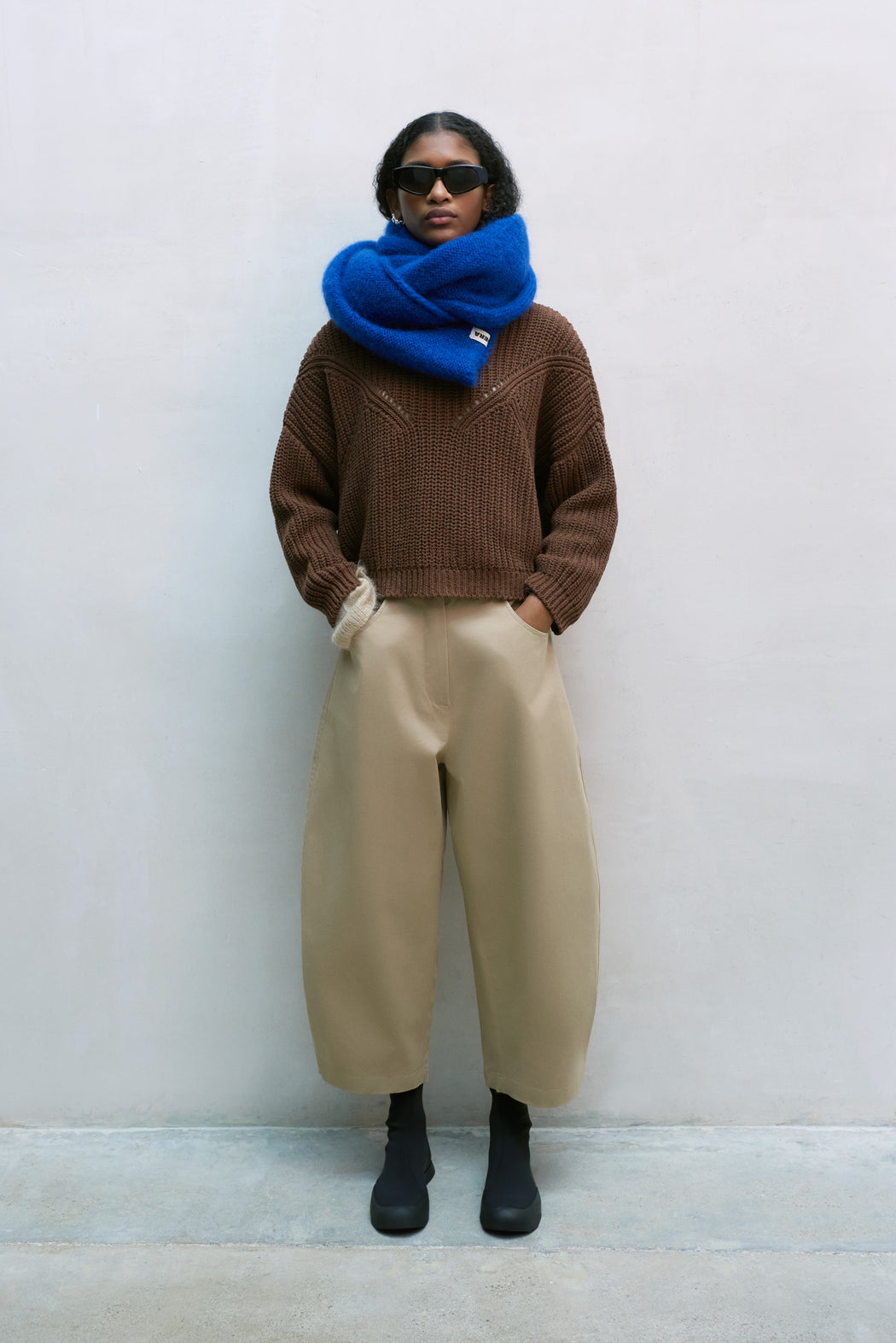 Cordera | COTTON CROPPED SWEATER | MADERA | Hazel & Rose | Minneapolis