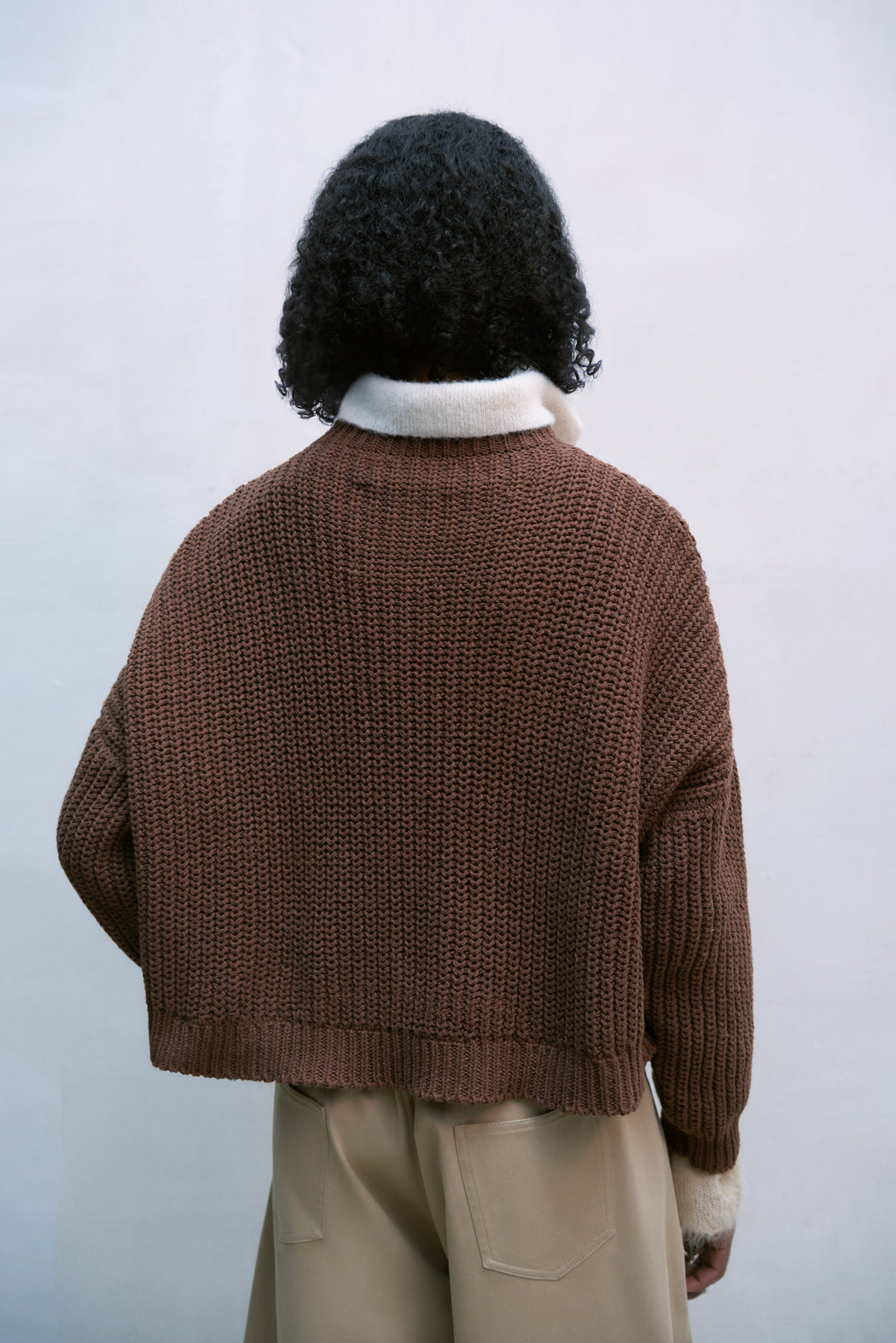 Cordera | COTTON CROPPED SWEATER | MADERA | Hazel & Rose | Minneapolis