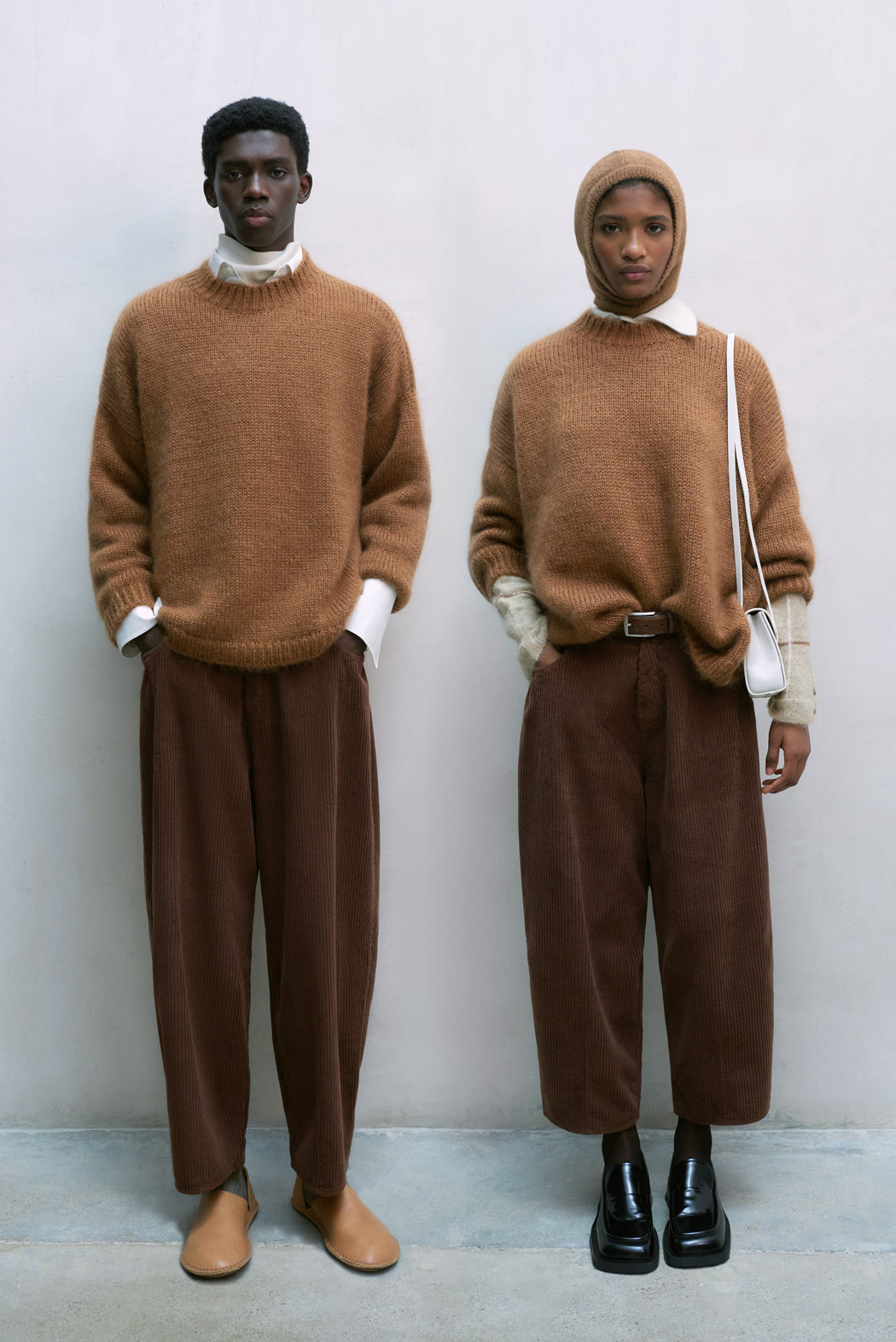 Cordera | CORDUROY BAGGY PANTS | PARDO | Hazel & Rose | Minneapolis