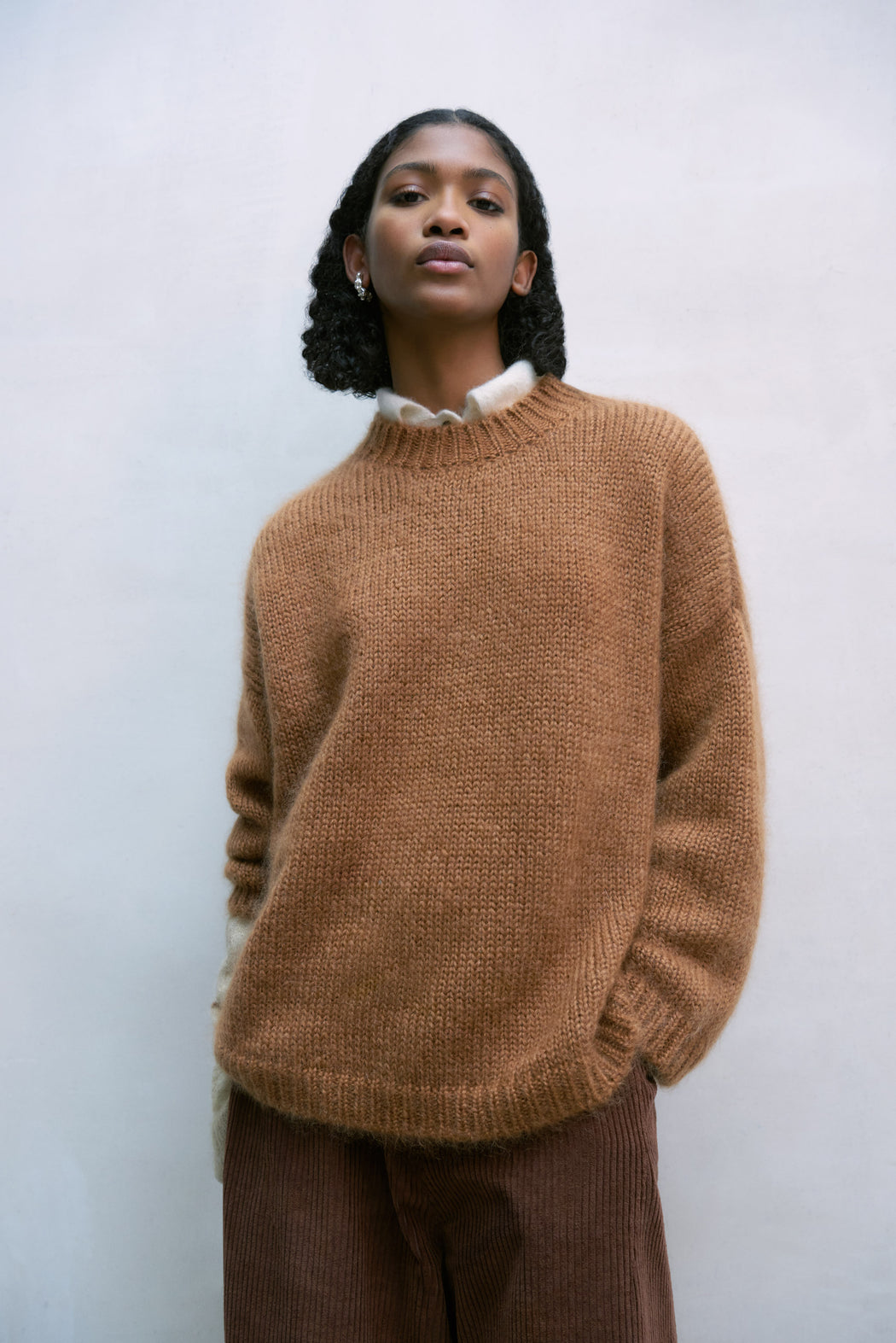 Cordera | MOHAIR SWEATER | TOFFEE | Hazel & Rose | Minneapolis