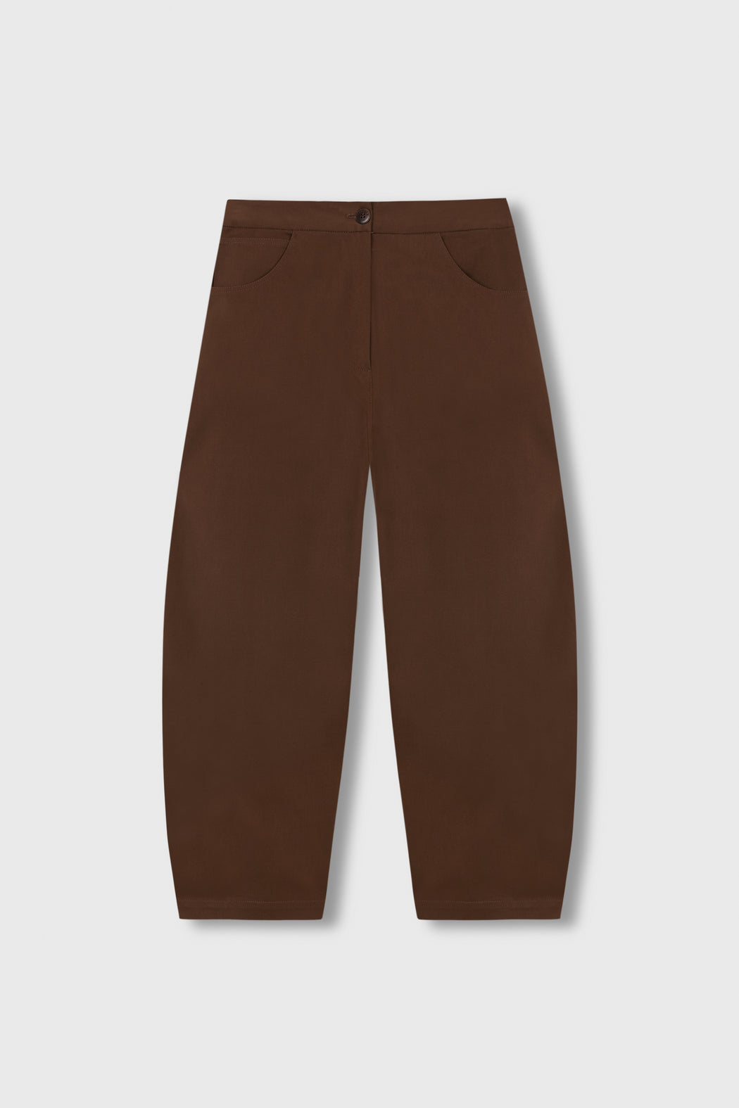 Cordera | SOFT COTTON CURVED PANTS | TOFFEE | Hazel & Rose | Minneapolis