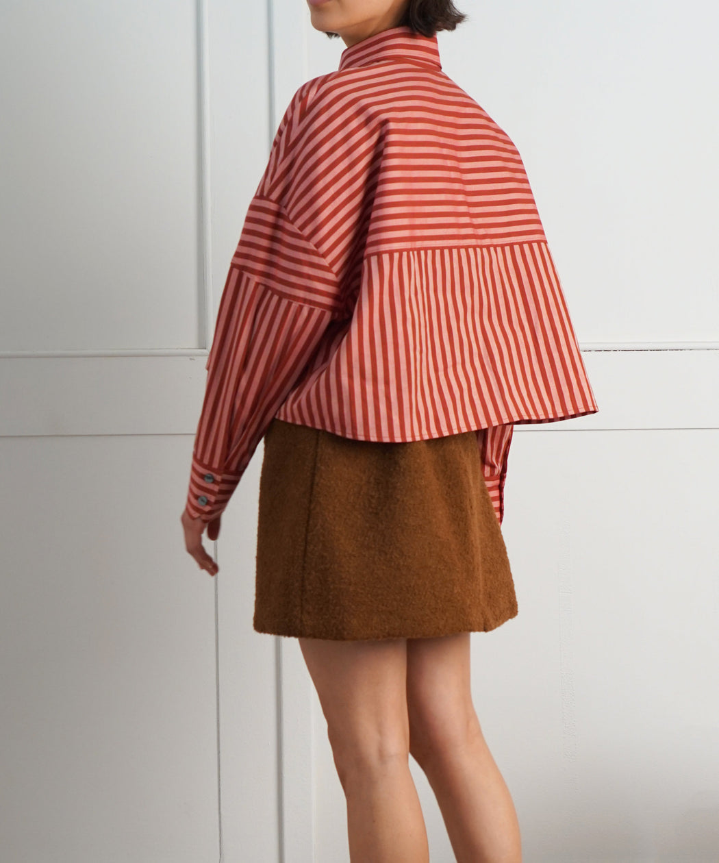 STRIPED ELLIE BUTTON DOWN