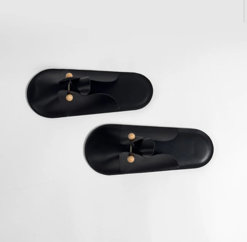 Dotlinesurace | Room Shoe Birdy | Black | Hazel & Rose | Minneapolis