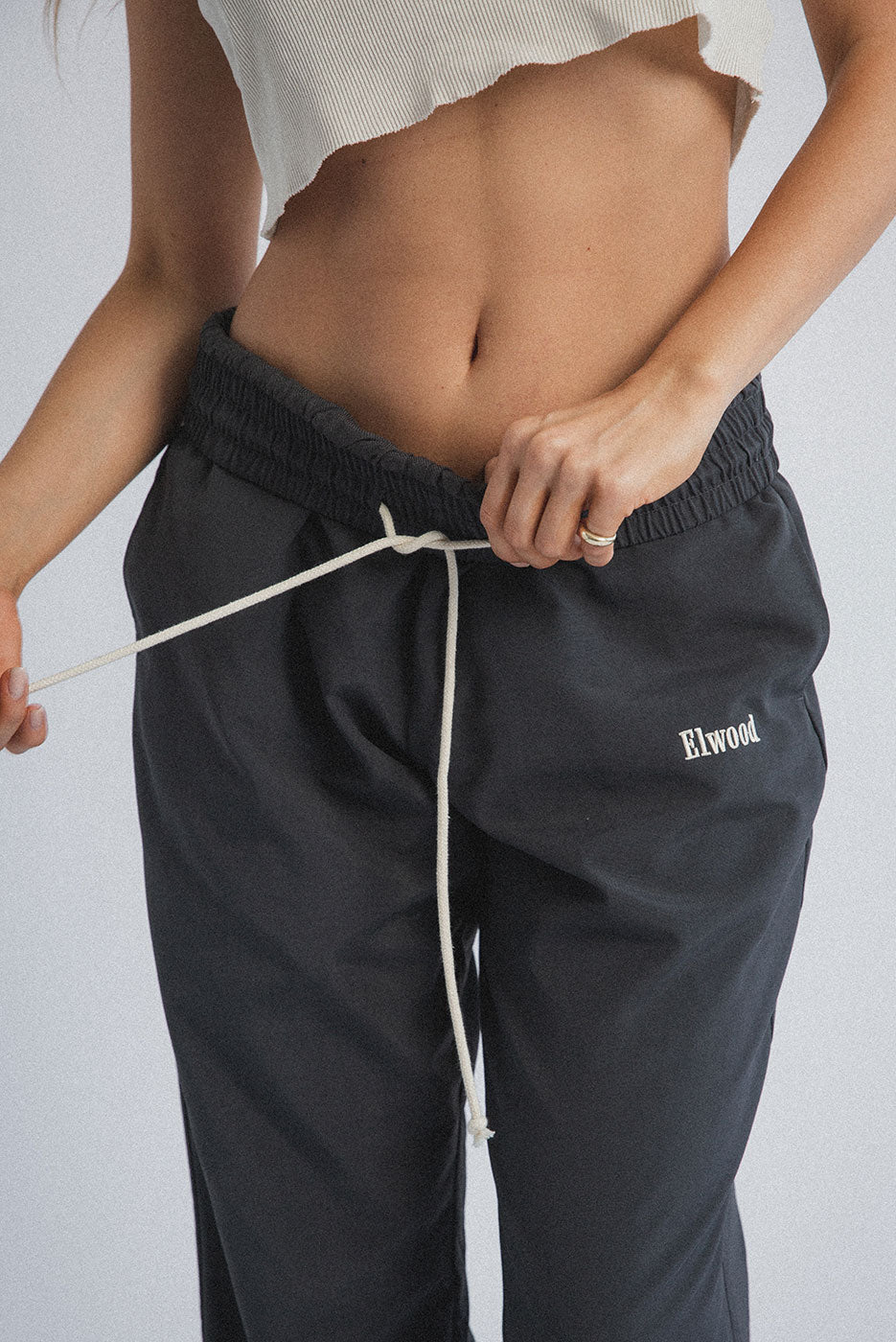 DUME NYLON PANT | COAL