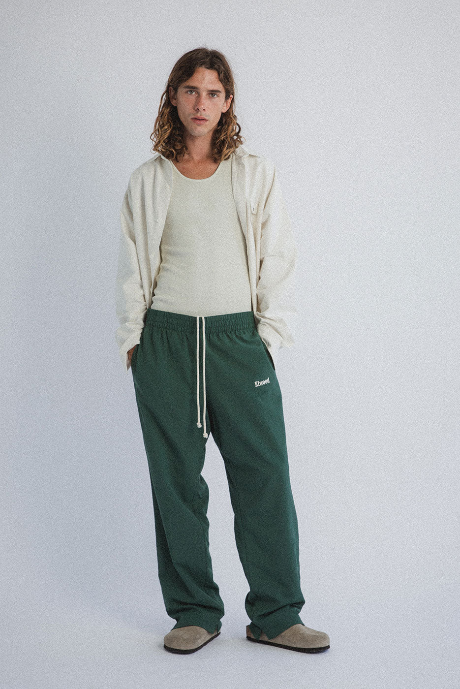 DUME NYLON PANT | DARK FOREST