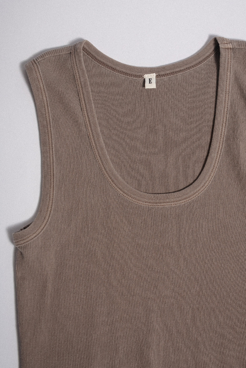 Elwood | Malibu Crop Tank | Aged Brown Rib | Hazel & Rose | Minneapolis