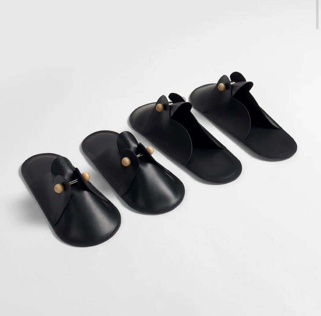 Dotlinesurace | Room Shoe Birdy | Black | Hazel & Rose | Minneapolis